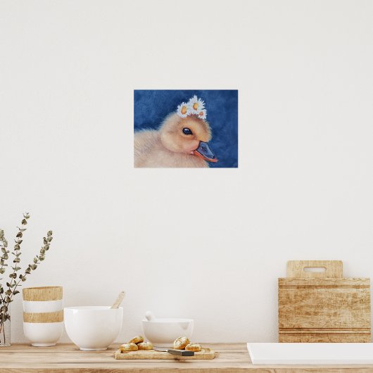 Hervorragendes Baby-Duckling Poster (Küche)