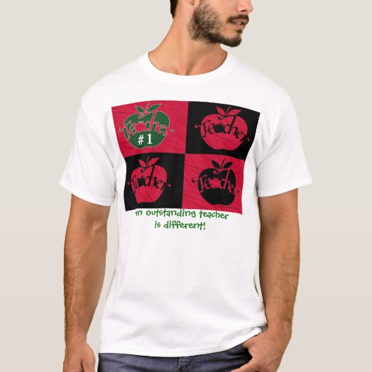 Hervorragendes Lehrer-Shirt T-Shirt (Vorderseite)