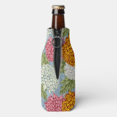 Hervorragendes Muster mit Chrysanthemen Flaschenkühler (Flasche Rückseite)