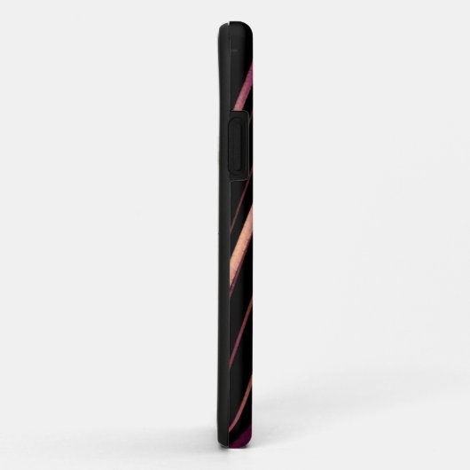 Hervorragendes Schwarz Case-Mate iPhone Hülle (Hinten/Rechts)