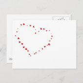 Herz3-01 Postkarte (Vorne/Hinten)