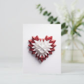 Herz 0003 feiertagskarte (Stehend Vorderseite)