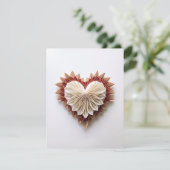 Herz 0066 feiertagskarte (Stehend Vorderseite)