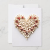 Herz 0111 feiertagskarte (Vorderseite)