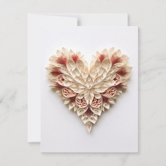 Herz 0111 feiertagskarte (Vorderseite)