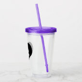 Herz 13.1 Racing Distance Halbmarathon Acryltrinkbecher (Links)