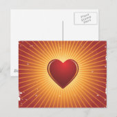 Herz-151.ai Postkarte (Vorne/Hinten)