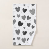 Herz 1 badhandtuch set (Handtuch)