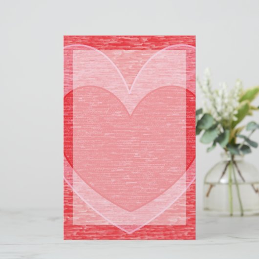 Herz 1 briefpapier (Stehend Vorderseite)