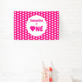 Herz 1. Geburtstag Banner (InSitu)