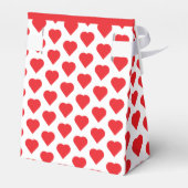 Herz 1. Geburtstag Geschenkschachtel (Rückseite)