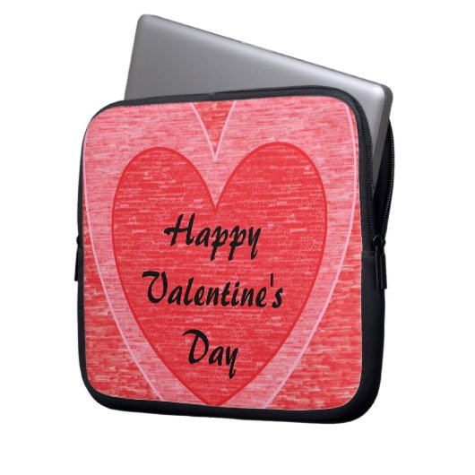 Herz 1 laptopschutzhülle (Vorderseite Links)