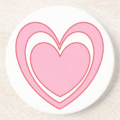 Herz 2 getränkeuntersetzer (Vorne)