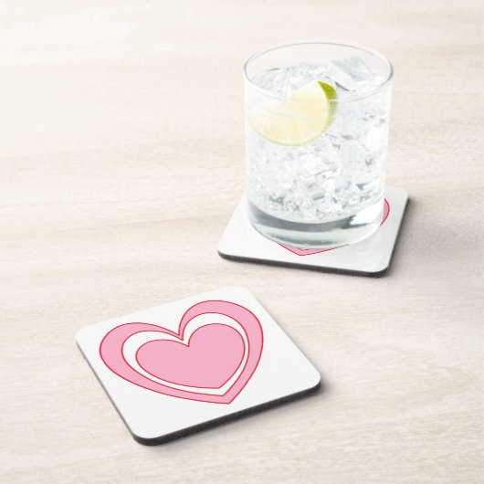 Herz 2 getränkeuntersetzer (Rechte Seite)
