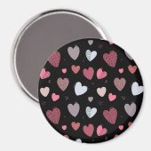 Herz 2 magnet (Vorderseite/Rückseite)