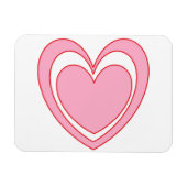 Herz 2 magnet (Horizontal)