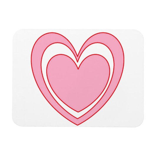 Herz 2 magnet (Horizontal)