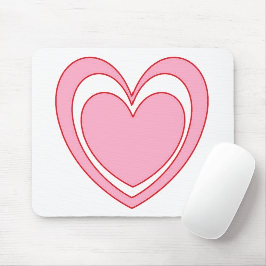 Herz 2 mousepad (Mit Mouse)