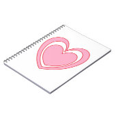 Herz 2 notizblock (Linke Seite)