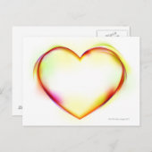 Herz 2 postkarte (Vorne/Hinten)