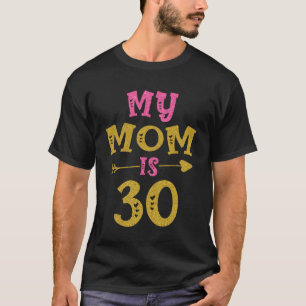 Herz 30. Tag für Mama von Son Daughter T-Shirt