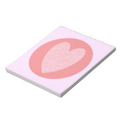 Herz 3 notizblock (Rotiert)