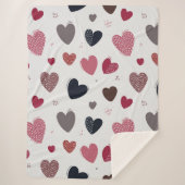 Herz 3 sherpadecke (Vorderseite)