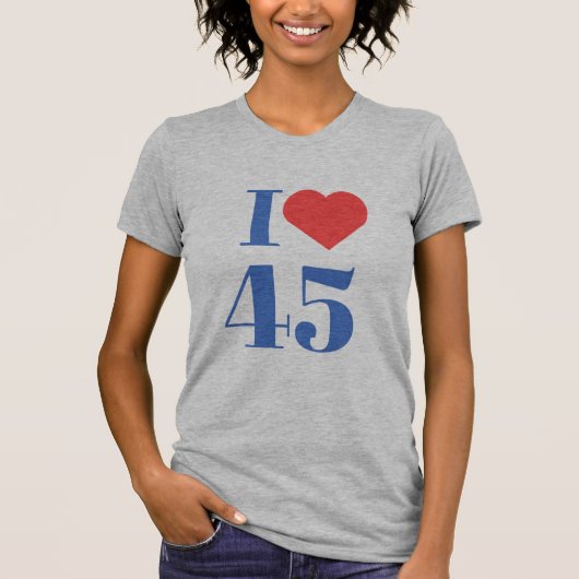 Herz 45 T-Shirt (Vorderseite)