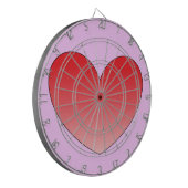 Herz 4 dartscheibe (Vorderseite Links)