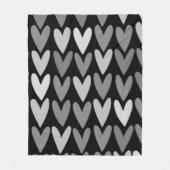 Herz 4 fleecedecke (Vorderseite)