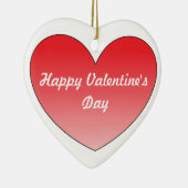 Herz 4 keramik ornament (Rechts)
