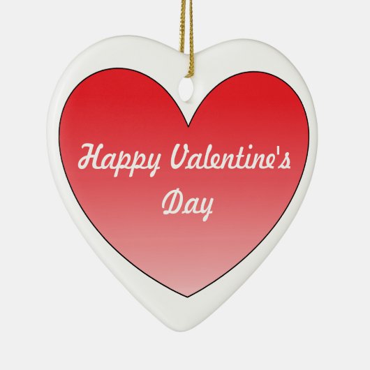 Herz 4 keramik ornament (Rechts)