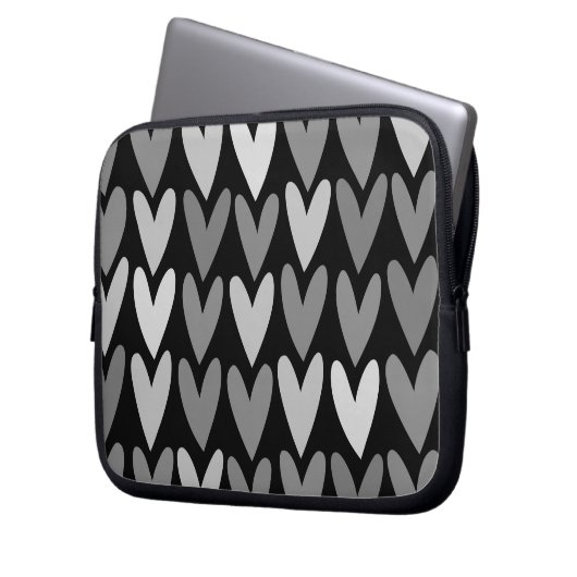 Herz 4 laptopschutzhülle (Vorderseite Links)
