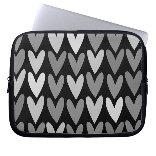 Herz 4 laptopschutzhülle (Vorderseite)