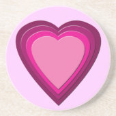 Herz 5 getränkeuntersetzer (Vorne)