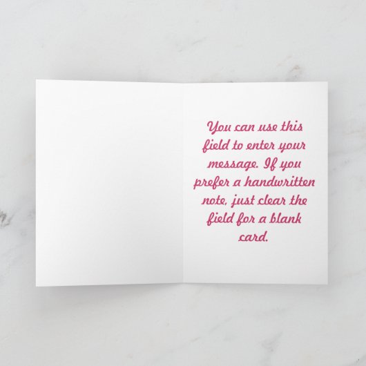 Herz 5 karte (Innenseite)