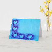 Herz 5 karte (Gelbe Blume)