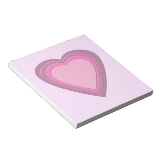 Herz 5 notizblock (angewinkelt)