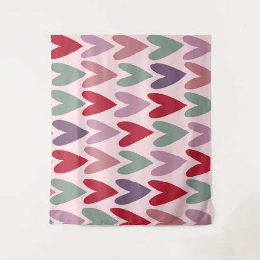 Herz 5 wandteppich (Vorderseite)