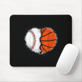 Herz 67 Meme Baseball Basketball Tasche Valentinst Mousepad (Mit Mouse)