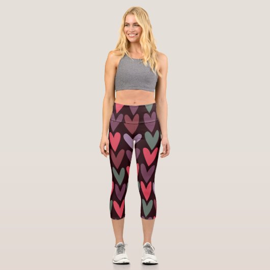 Herz 6 capri leggings (Vorderseite)