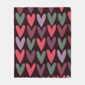 Herz 6 fleecedecke (Vorderseite)