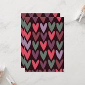 Herz 6 karte (Vorderseite/Rückseite Beispiel)