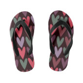 Herz 6 kinderbadesandalen (Fußbett)