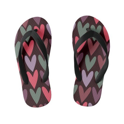 Herz 6 kinderbadesandalen (Fußbett)