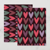 Herz 6 postkarte (Vorne/Hinten)