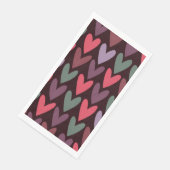 Herz 6 serviette (Ecke)