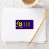 Herz Adressaufkleber (Insitu)