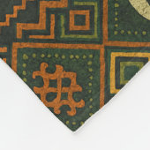 Herz Afrikas Fleecedecke (Ecke)