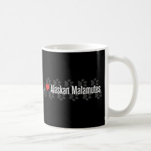 (Herz) alaskische Malamutes I Kaffeetasse